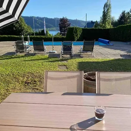 Die Seeblume - Ferienwohnung Mit Pool Und Seeblick Bodman-Ludwigshafen Exterior photo